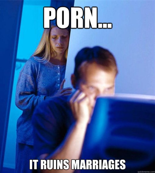 Porn ruins marriage